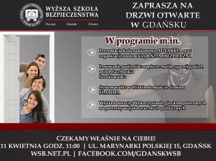 Drzwi Otwarte w Wyższej Szkole Bezpieczeństwa 