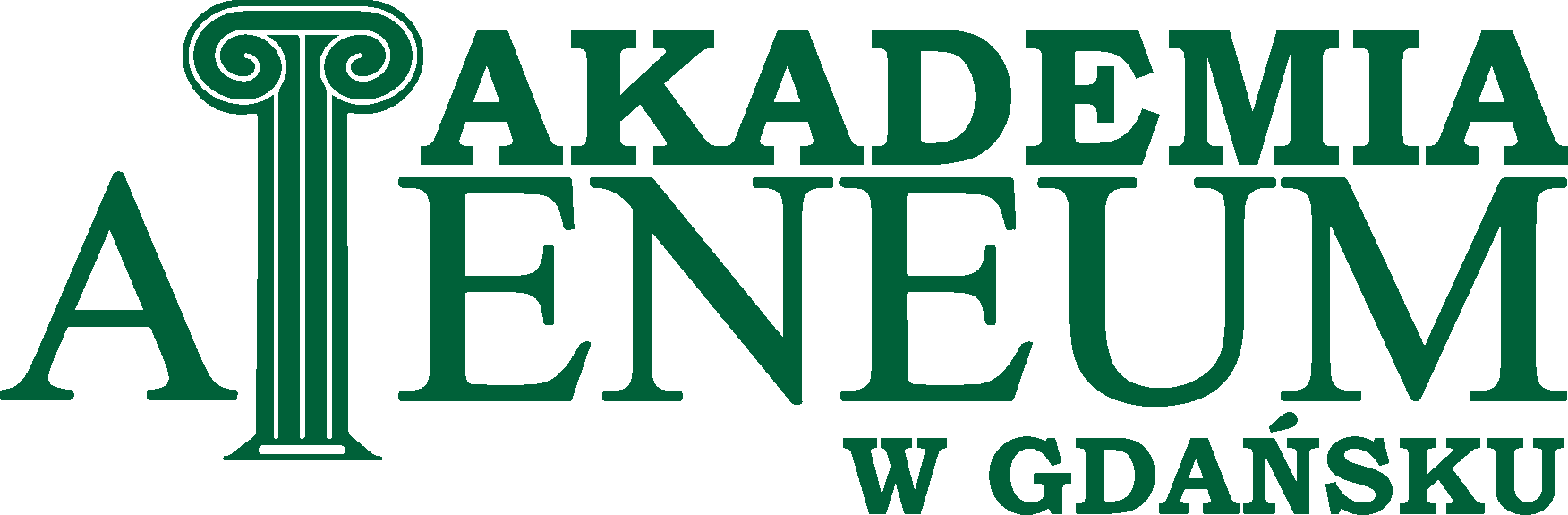 Logo Akademia Ateneum w Gdańsku <small>(Uczelnia niepubliczna)</small>