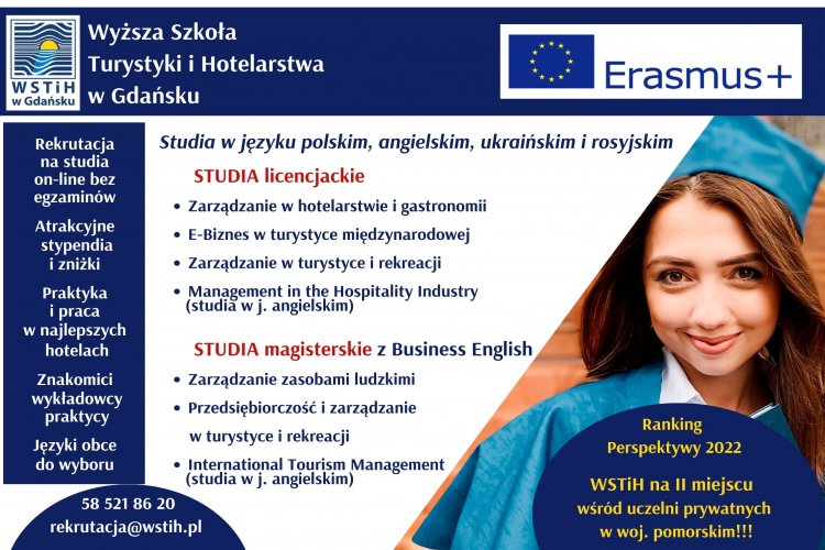 Uczelnia Wyższa Szkoła Turystyki i Hotelarstwa (WSTiH) w Gdańsku