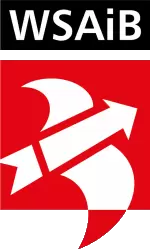 Logo Wyższa Szkoła Administracji i Biznesu (WSAiB) im. Eugeniusza Kwiatkowskiego w Gdyni <small>(Uczelnia niepubliczna)</small>